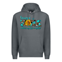 Rock being a nana makes my life complete Premium Hoodie - AdoDesignShop