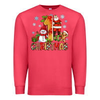 Cardinal 1st christmas santa and snowman Premium Sweatshirt - Zillion Design Studio