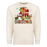 Sandshell 1st christmas santa and snowman Premium Sweatshirt - Zillion Design Studio