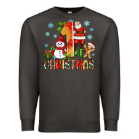 Smoke 1st christmas santa and snowman Premium Sweatshirt - Zillion Design Studio