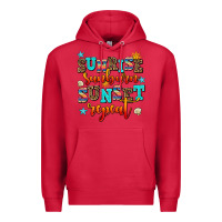 Cardinal sunrise sunburn sunset repeat Premium Hoodie - AdoDesignShop