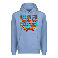 Colony Blue sunrise sunburn sunset repeat Premium Hoodie - AdoDesignShop