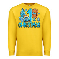 Lemon 1st christmas gingerbread boy Premium Sweatshirt - Zillion Design Studio
