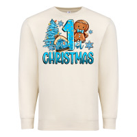 Sandshell 1st christmas gingerbread boy Premium Sweatshirt - Zillion Design Studio