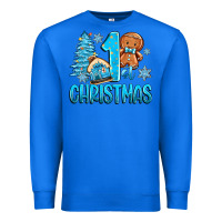 True Royal 1st christmas gingerbread boy Premium Sweatshirt - Zillion Design Studio