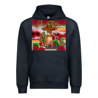 Navy Chihuahua Christmas Urban Hoodie - JahusDesignShop