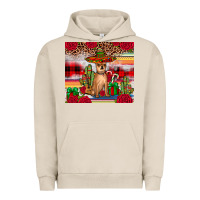 Pigment French Oak Chihuahua Christmas Urban Hoodie - JahusDesignShop