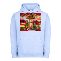 Pigment Grape Ice Chihuahua Christmas Urban Hoodie - JahusDesignShop