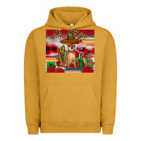 Pigment Peanut Butter Chihuahua Christmas Urban Hoodie - JahusDesignShop
