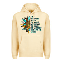 Pina Colada sunflower they whispered to her Premium Hoodie - AdoDesignShop