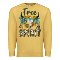 Antique Gold western boho free spirit Premium Sweatshirt - texasbilliewilder