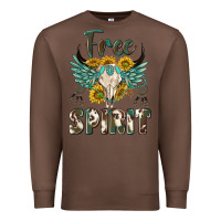 Chestnut western boho free spirit Premium Sweatshirt - texasbilliewilder