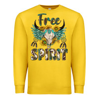 Lemon western boho free spirit Premium Sweatshirt - texasbilliewilder