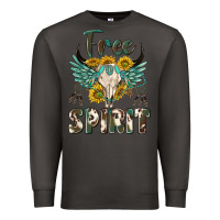 Smoke western boho free spirit Premium Sweatshirt - texasbilliewilder