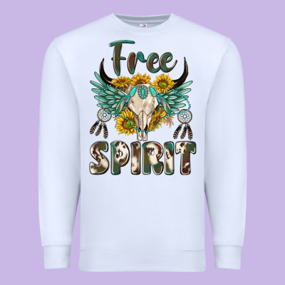 Premium Sweatshirt western boho free spirit
