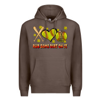 Coffee rub some dirt on it softball Premium Hoodie - JahusDesignShop