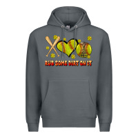 Rock rub some dirt on it softball Premium Hoodie - JahusDesignShop