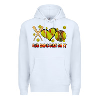 White rub some dirt on it softball Premium Hoodie - JahusDesignShop