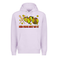 Lilac rub some dirt on it softball Premium Hoodie - JahusDesignShop