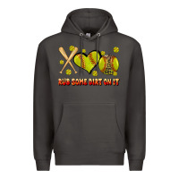 Smoke rub some dirt on it softball Premium Hoodie - JahusDesignShop