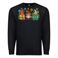 Black western gnomies Premium Sweatshirt - texasbilliewilder