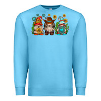 Ocean Blue western gnomies Premium Sweatshirt - texasbilliewilder