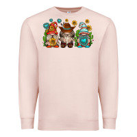 Pale Pink western gnomies Premium Sweatshirt - texasbilliewilder