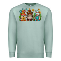 Seafoam western gnomies Premium Sweatshirt - texasbilliewilder