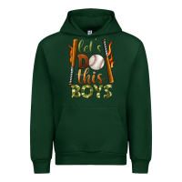 Foreset Green let's do this boys baseball Urban Hoodie - BundleAndBundleShop