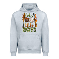 Heather Grey let's do this boys baseball Urban Hoodie - BundleAndBundleShop