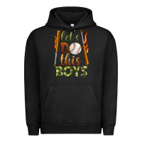 Pigment Black let's do this boys baseball Urban Hoodie - BundleAndBundleShop