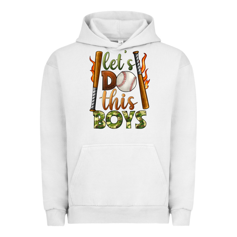 Let's Do This Boys Baseball Urban Hoodie by BundleAndBundleShop | Teevron