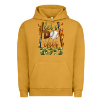 Pigment Peanut Butter let's do this boys baseball Urban Hoodie - BundleAndBundleShop