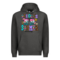 Charcoal Heather school's out for summer teacherlife Premium Hoodie - AdoDesignShop