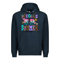 Navy school's out for summer teacherlife Premium Hoodie - AdoDesignShop