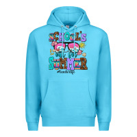 Ocean Blue school's out for summer teacherlife Premium Hoodie - AdoDesignShop