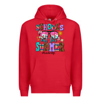 Red school's out for summer teacherlife Premium Hoodie - AdoDesignShop