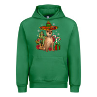 Emerald Chihuahua Christmas Urban Hoodie - JahusDesignShop