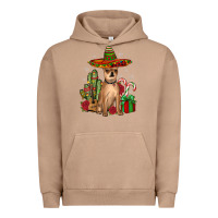 Pigment Burro Chihuahua Christmas Urban Hoodie - JahusDesignShop