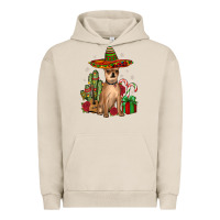 Pigment French Oak Chihuahua Christmas Urban Hoodie - JahusDesignShop