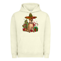 Pigment Pistachio Chihuahua Christmas Urban Hoodie - JahusDesignShop