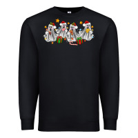 Black pantasmas ghost christmas Premium Sweatshirt - Zillion Design Studio