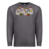 Charcoal Heather pantasmas ghost christmas Premium Sweatshirt - Zillion Design Studio