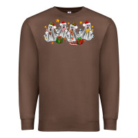 Chestnut pantasmas ghost christmas Premium Sweatshirt - Zillion Design Studio