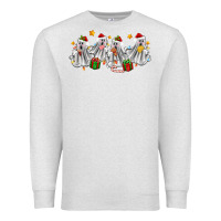 Oatmeal Heather pantasmas ghost christmas Premium Sweatshirt - Zillion Design Studio