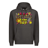 Smoke it is a softball kinda day Premium Hoodie - JahusDesignShop