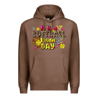 Chestnut it is a softball kinda day Premium Hoodie - JahusDesignShop