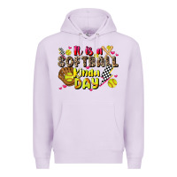 Lilac it is a softball kinda day Premium Hoodie - JahusDesignShop