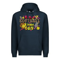 Navy it is a softball kinda day Premium Hoodie - JahusDesignShop