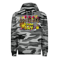 Slate Camo it is a softball kinda day Premium Hoodie - JahusDesignShop